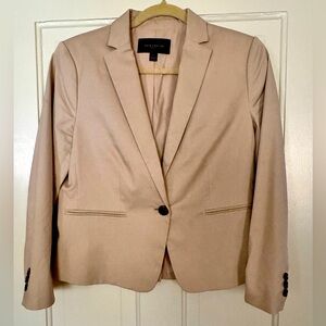 Ann Taylor Factory 1 Button Blazer in Camel. No tags but never worn.
